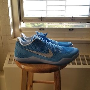 Nike Kobe XI 11 North Carolina Blue White Mens